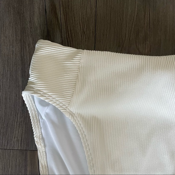 NWT Ribbed High Waisted Swimsuit Bottoms - Picture 3 of 5
